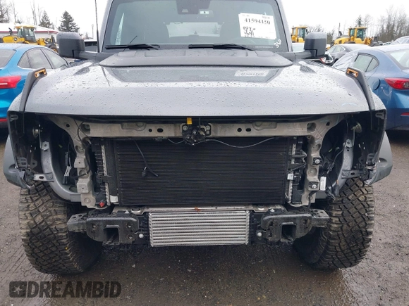 2023 Ford Bronco with VIN 1FMEE5DP5PLC15681, listed as a IAAI auction lot 41594150 with 4,691 mi miles. Bid and sale history available at carsss.com. Image 6.
