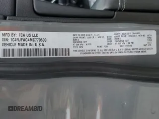 2021 Jeep Grand Cherokee Freedom with VIN 1C4RJFAG4MC770600, listed as a Copart auction lot 60846255 with 56,427 mi miles and Salvage title. Bid and sale history available at DreamBid. Image 13.
