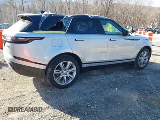 2021 Land Rover Range Rover Velar R-Dynamic S with VIN SALYT2EX1MA306855, listed as a IAAI auction lot 41643215 with 14,918 mi miles and . Bid and sale history available at DreamBid. Image 4.