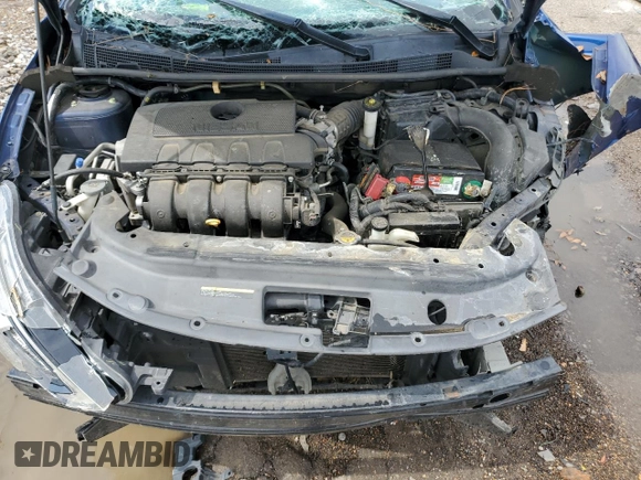 2019 Nissan Sentra SV with VIN 3N1AB7AP6KY256271, listed as a Copart auction lot 54496305 with Not Provided miles and Salvage Title. Bid and sale history available at DreamBid. Image 11.