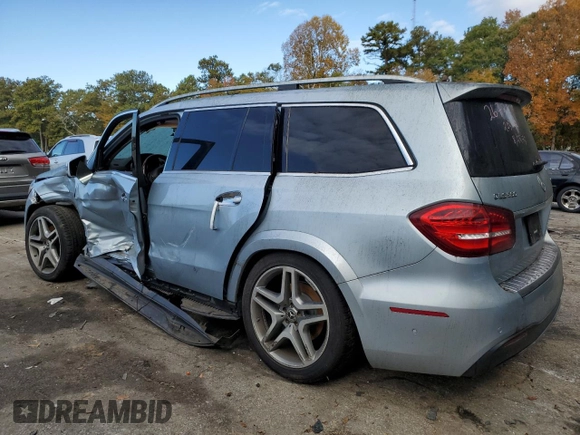 2018 Mercedes-Benz GLS with VIN 4JGDF7DE3JB026723, listed as a Copart auction lot 73276153 with 91,137 mi miles. Bid and sale history available at carsss.com. Image 2.