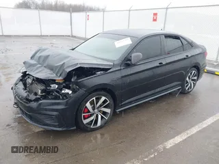 2021 Volkswagen Jetta GLI S with VIN 3VW6T7BU1MM021661, listed as a IAAI auction lot 41563793 with 124,250 mi miles and . Bid and sale history available at DreamBid. Image 17.