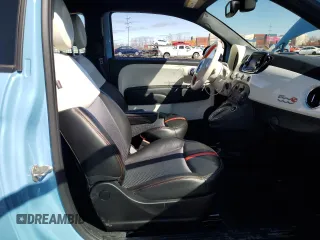 2016 FIAT 500e with VIN 3C3CFFGEXGT170268, listed as a Copart auction lot 48843145 with 27,323 mi miles and Salvage Title. Bid and sale history available at carsss.com. Image 10.