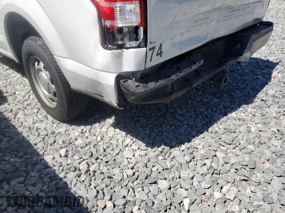 2018 Ford F-150 XL with VIN 1FTMF1CB6JFE60054, listed as a Copart auction lot 48742895 with 176,346 mi miles and Non Repairable. Bid and sale history available at carsss.com. Image 9.