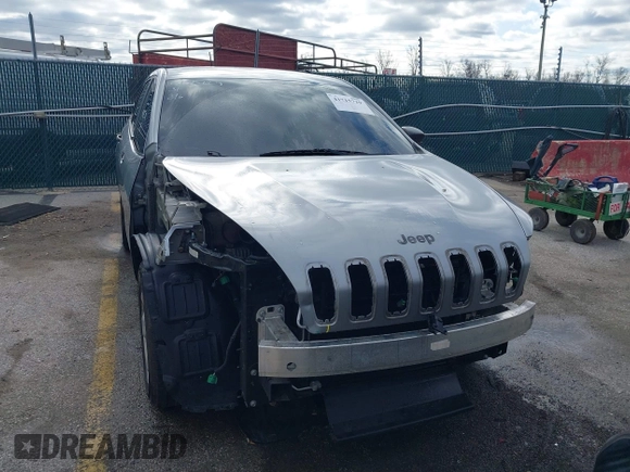 2014 Jeep Cherokee Sport with VIN 1C4PJLAB5EW268916, listed as a IAAI auction lot 41715729 with 116,544 mi miles and . Bid and sale history available at DreamBid. Image 13.