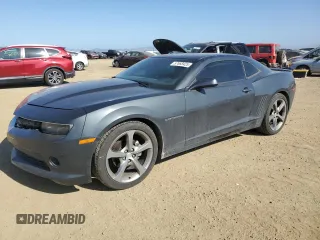2014 Chevrolet Camaro LT z VIN 2G1FB1E32E9182142, wystawiony jako Copart lot #57668425 z przebiegiem 140 881 mil mil oraz Szkoda całkowita • Salvage title. Historia ofert i sprzedaży dostępna na DreamBid. Obrazek 1.