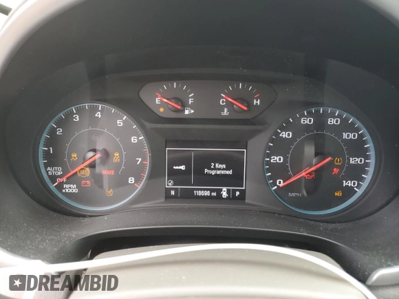 2018 Chevrolet Malibu LS with VIN 1G1ZC5ST1JF172547, listed as a Copart auction lot 53996635 with 118,696 mi miles and Salvage Title. Bid and sale history available at DreamBid. Image 9.