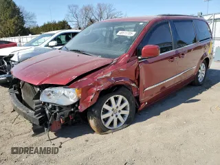 2013 Chrysler Town & Country Touring with VIN 2C4RC1BG6DR650770, listed as a Copart auction lot 48511705 with 132,515 mi miles and Salvage Title. Bid and sale history available at carsss.com. Image 1.