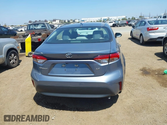 2023 Toyota Corolla LE with VIN 5YFB4MDE9PP052382, listed as a IAAI auction lot 42087565 with 41,170 mi miles and . Bid and sale history available at DreamBid. Image 16.