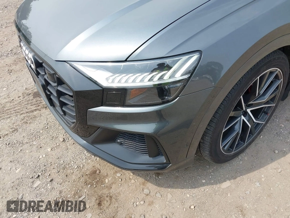 2019 Audi Q8 Prestige with VIN WA1FVAF18KD027759, listed as a IAAI auction lot 42512278 with 55,424 mi miles and . Bid and sale history available at DreamBid. Image 6.
