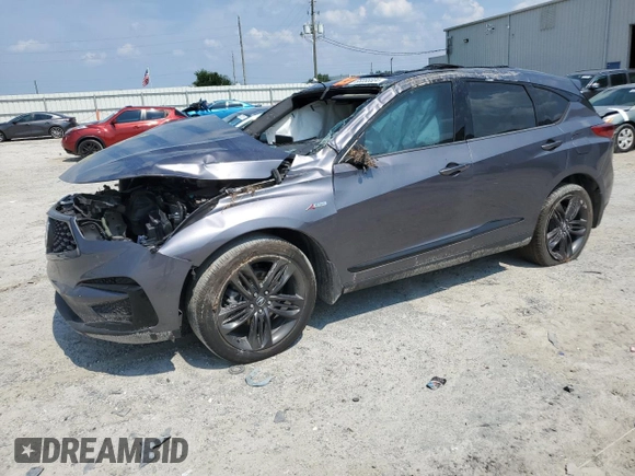 2020 Acura RDX w/A-Spec Pkg with VIN 5J8TC1H68LL016907, listed as a Copart auction lot 66088804 with 0 mi miles and Non Repairable. Bid and sale history available at carsss.com. Image 1.