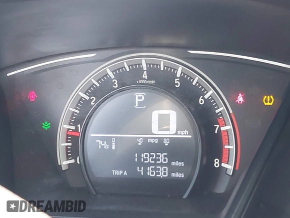 2017 Honda Civic LX z VIN 2HGFC2F56HH516730, wystawiony jako IAAI lot #42130963 z przebiegiem 119 236 mil mil oraz . Historia ofert i sprzedaży dostępna na DreamBid. Obrazek 7.