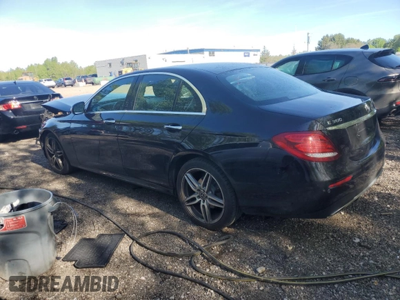 2018 Mercedes-Benz E 300 with VIN WDDZF4KB5JA377159, listed as a Copart auction lot 56728605 with 48,367 mi miles and Clean title. Bid and sale history available at DreamBid. Image 2.