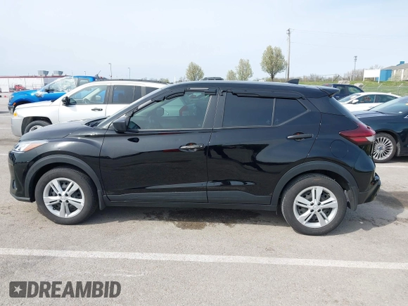 2024 Nissan Kicks S with VIN 3N1CP5BV4RL487138, listed as a IAAI auction lot 41910436 with 12,246 mi miles. Bid and sale history available at carsss.com. Image 14.
