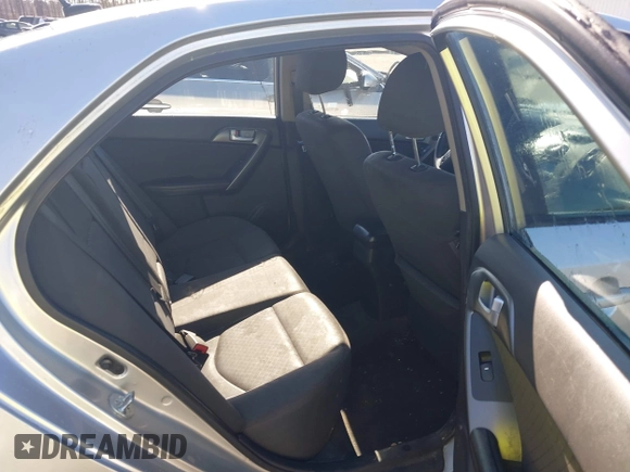 2010 Kia Forte SX with VIN KNAFW4A35A5299432, listed as a IAAI auction lot 41816492 with 54,871 mi miles. Bid and sale history available at carsss.com. Image 8.