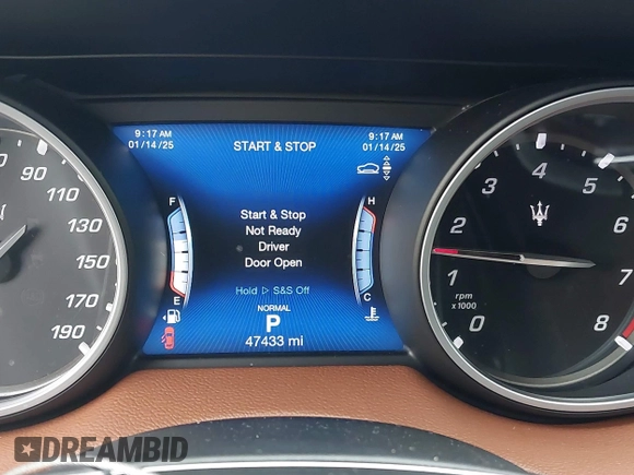2019 Maserati Levante z VIN ZN661XUA0KX317515, wystawiony jako IAAI lot #41328119 z przebiegiem 47 433 mil mil oraz . Historia ofert i sprzedaży dostępna na DreamBid. Obrazek 15.