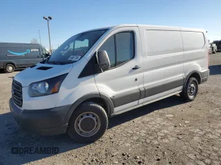2016 Ford Transit Cargo with VIN 1FTYE1ZM7GKA52630, listed as a Copart auction lot 53175185 with 115,097 mi miles and Salvage Title. Bid and sale history available at carsss.com. Image 1.