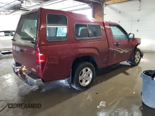2009 GMC Canyon Work Truck with VIN 1GTCS149098128985, listed as a Copart auction lot 60897045 with 123,843 mi miles and Salvage title. Bid and sale history available at DreamBid. Image 3.