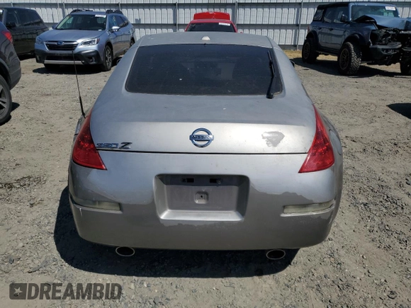 2008 Nissan 350Z Enthusiast with VIN JN1BZ34D98M700460, listed as a Copart auction lot 56045765 with 117,782 mi miles and Salvage title. Bid and sale history available at DreamBid. Image 6.