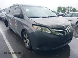 2011 Toyota Sienna LE AAS with VIN 5TDKK3DC9BS089608, listed as a IAAI auction lot 42263217 with 229,480 mi miles and . Bid and sale history available at DreamBid. Image 1.