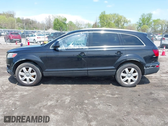 2007 Audi Q7 Premium with VIN WA1BY74L97D056322, listed as a IAAI auction lot 42081141 with 173,587 mi miles and . Bid and sale history available at DreamBid. Image 13.