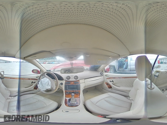 2005 Mercedes-Benz CLK 5.0L with VIN WDBTK75G05T036300, listed as a Copart auction lot 50647345 with 88,041 mi miles and Salvage Title. Bid and sale history available at carsss.com. Image 12.