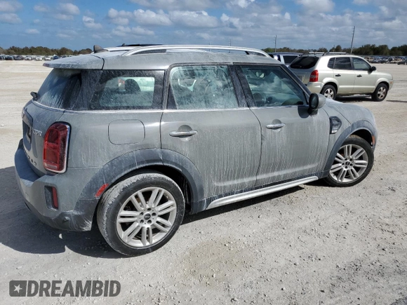 2022 MINI Countryman Cooper with VIN WMZ23BR03N3N60003, listed as a Copart auction lot 79298294 with 59,501 mi miles and Non Repairable. Bid and sale history available at carsss.com. Image 3.