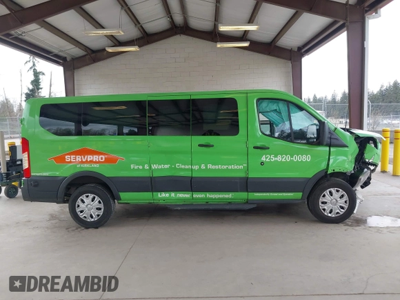 2016 Ford Transit Wagon XL with VIN 1FBZX2ZM5GKA76479, listed as a IAAI auction lot 41942281 with 38,970 mi miles. Bid and sale history available at carsss.com. Image 14.