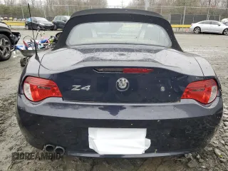 2007 BMW Z4 3.0si with VIN 4USBU53507LX03571, listed as a Copart auction lot 84439724 with 93,308 mi miles and Clean title. Bid and sale history available at DreamBid. Image 6.
