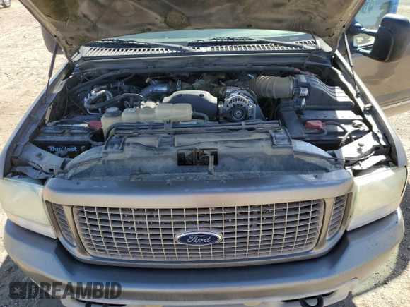 2003 Ford Excursion Limited with VIN 1FMNU42FX3EB25075, listed as a Copart auction lot 54161925 with 330,856 mi miles and Clean Title. Bid and sale history available at DreamBid. Image 11.
