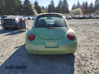 2003 Volkswagen New Beetle Coupe GLS with VIN 3VWCD21C23M406673, listed as a Copart auction lot 53209135 with 106,430 mi miles and Salvage Title. Bid and sale history available at carsss.com. Image 6.