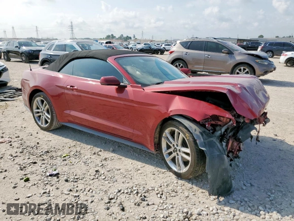 2017 Ford Mustang EcoBoost Premium with VIN 1FATP8UH6H5342404, listed as a Copart auction lot 58248565 with 58,858 mi miles and Salvage title. Bid and sale history available at DreamBid. Image 4.