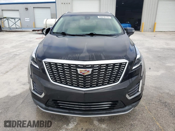 2021 Cadillac XT5 FWD Premium Luxury with VIN 1GYKNCRS0MZ173433, listed as a Copart auction lot 45818175 with Not Provided miles and Non Repairable. Bid and sale history available at carsss.com. Image 5.