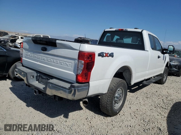 2021 Ford Super Duty F-250 SRW XL with VIN 1FT7X2B60MEC31612, listed as a Copart auction lot 75450084 with 51,928 mi miles and Salvage Title. Bid and sale history available at carsss.com. Image 3.