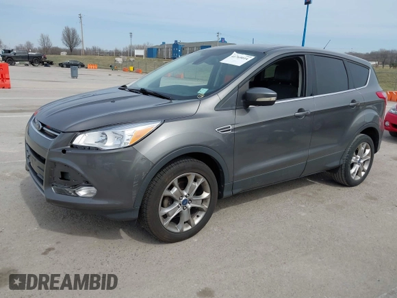2013 Ford Escape SEL with VIN 1FMCU0HX5DUB82534, listed as a IAAI auction lot 41769014 with 182,433 mi miles. Bid and sale history available at carsss.com. Image 2.
