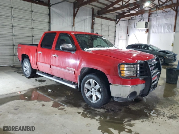 2013 GMC Sierra 1500 SLT with VIN 3GTP2WE77DG290840, listed as a Copart auction lot 45705575 with 147,532 mi miles and Salvage Title. Bid and sale history available at carsss.com. Image 4.