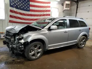 2015 Dodge Journey Crossroad with VIN 3C4PDDGG8FT688998, listed as a Copart auction lot 50796905 with Not Provided miles and Salvage Title. Bid and sale history available at carsss.com. Image 1.