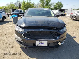 2018 Ford Fusion SE with VIN 3FA6P0H70JR107418, listed as a Copart auction lot 54386275 with 117,173 mi miles and Salvage Title. Bid and sale history available at carsss.com. Image 5.