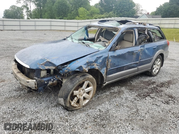 2008 Subaru Outback Limited with VIN 4S4BP62C987342205, listed as a Copart auction lot 53724085 with 205,507 mi miles and Salvage title. Bid and sale history available at DreamBid. Image 1.