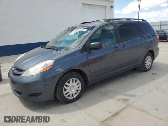 2008 Toyota Sienna CE with VIN 5TDZK23C08S127178, listed as a Copart auction lot 54060145 with 317,196 mi miles and Clean Title. Bid and sale history available at DreamBid. Image 1.