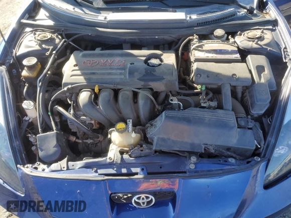 2002 Toyota Celica GT with VIN JTDDR32T620124423, listed as a Copart auction lot 83235744 with 197,274 mi miles and Salvage Title. Bid and sale history available at carsss.com. Image 12.
