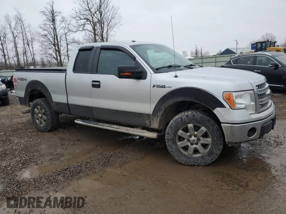 2013 Ford F-150 XL with VIN 1FTFX1EF1DFC10960, listed as a Copart auction lot 53266205 with 179,654 mi miles and Clean Title. Bid and sale history available at carsss.com. Image 4.