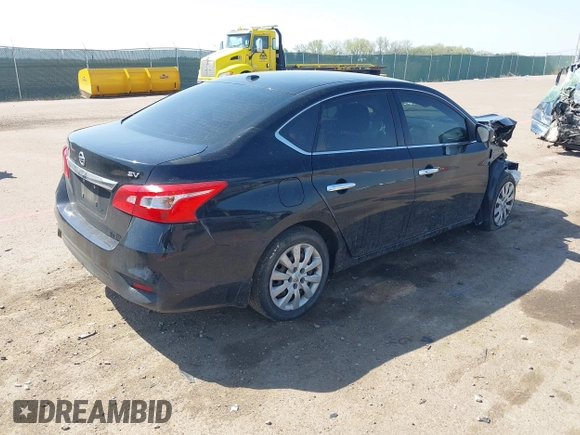 2017 Nissan Sentra SR with VIN 3N1AB7AP8HY410455, listed as a IAAI auction lot 42186190 with Not provided miles and . Bid and sale history available at DreamBid. Image 4.