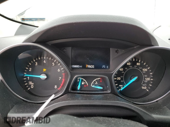 2017 Ford Escape Titanium with VIN 1FMCU9J99HUB79870, listed as a Copart auction lot 47469655 with 58,683 mi miles and Salvage Title. Bid and sale history available at carsss.com. Image 9.