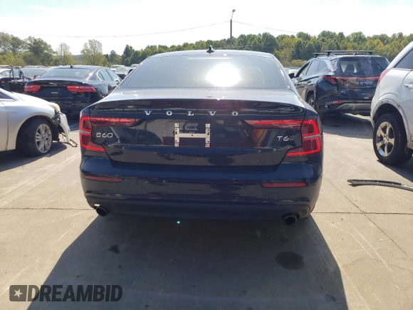 2019 Volvo S60 Momentum with VIN 7JRA22TK6KG009059, listed as a Copart auction lot 68901443 with 47,032 mi miles. Bid and sale history available at carsss.com. Image 6.