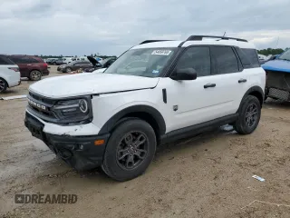 2022 Ford Bronco Sport Big Bend z VIN 3FMCR9B63NRD46555, wystawiony jako Copart lot #54059765 z przebiegiem 41 199 mil mil oraz Szkoda całkowita • Salvage title. Historia ofert i sprzedaży dostępna na DreamBid. Obrazek 1.