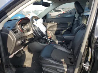 2020 Jeep Compass Trailhawk with VIN 3C4NJDDBXLT196297, listed as a Copart auction lot 87486584 with 108,766 mi miles and Salvage Title. Bid and sale history available at carsss.com. Image 7.