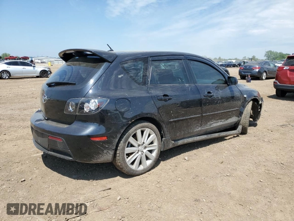 2007 Mazda 3 Mazdaspeed3 Sport with VIN JM1BK34LX71728213, listed as a Copart auction lot 59365595 with 137,170 mi miles and Salvage title. Bid and sale history available at DreamBid. Image 3.
