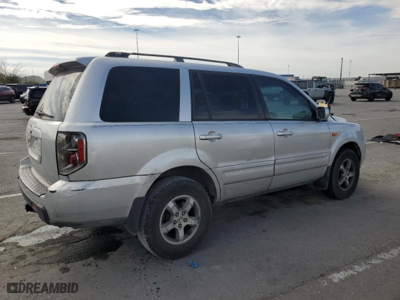 2007 Honda Pilot EX-L with VIN 5FNYF28557B037344, listed as a Copart auction lot 82451984 with 283,504 mi miles and Salvage Title. Bid and sale history available at carsss.com. Image 3.