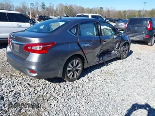 2018 Nissan Sentra SV with VIN 3N1AB7AP5JY253554, listed as a IAAI auction lot 41256748 with 65,994 mi miles. Bid and sale history available at carsss.com. Image 4.